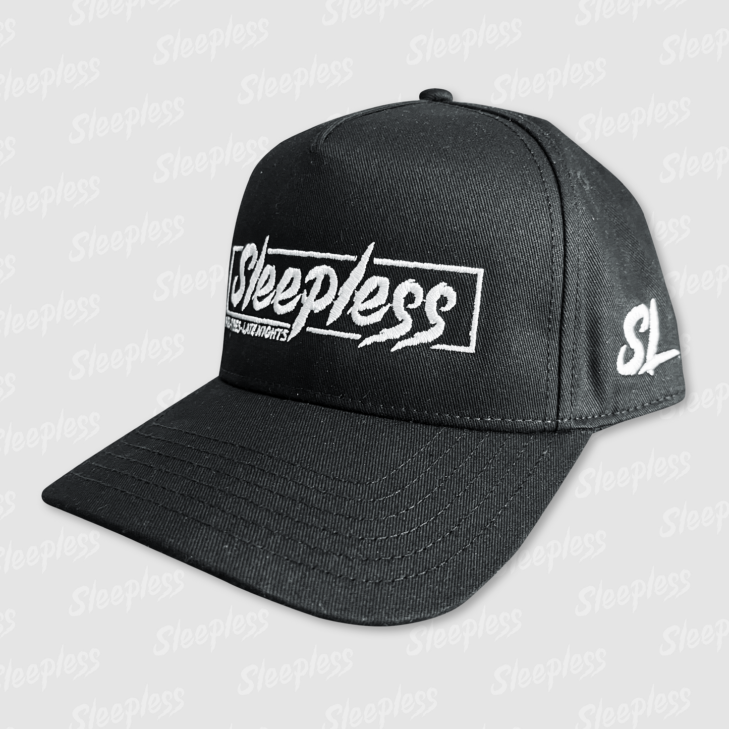 Sleepless Baseball Cap Black