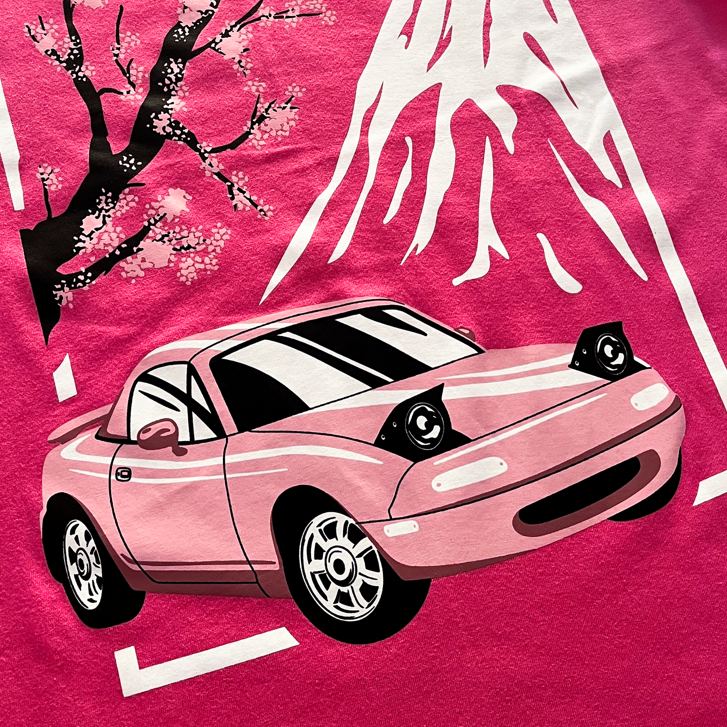 Cute Pink Miata T-Shirt
