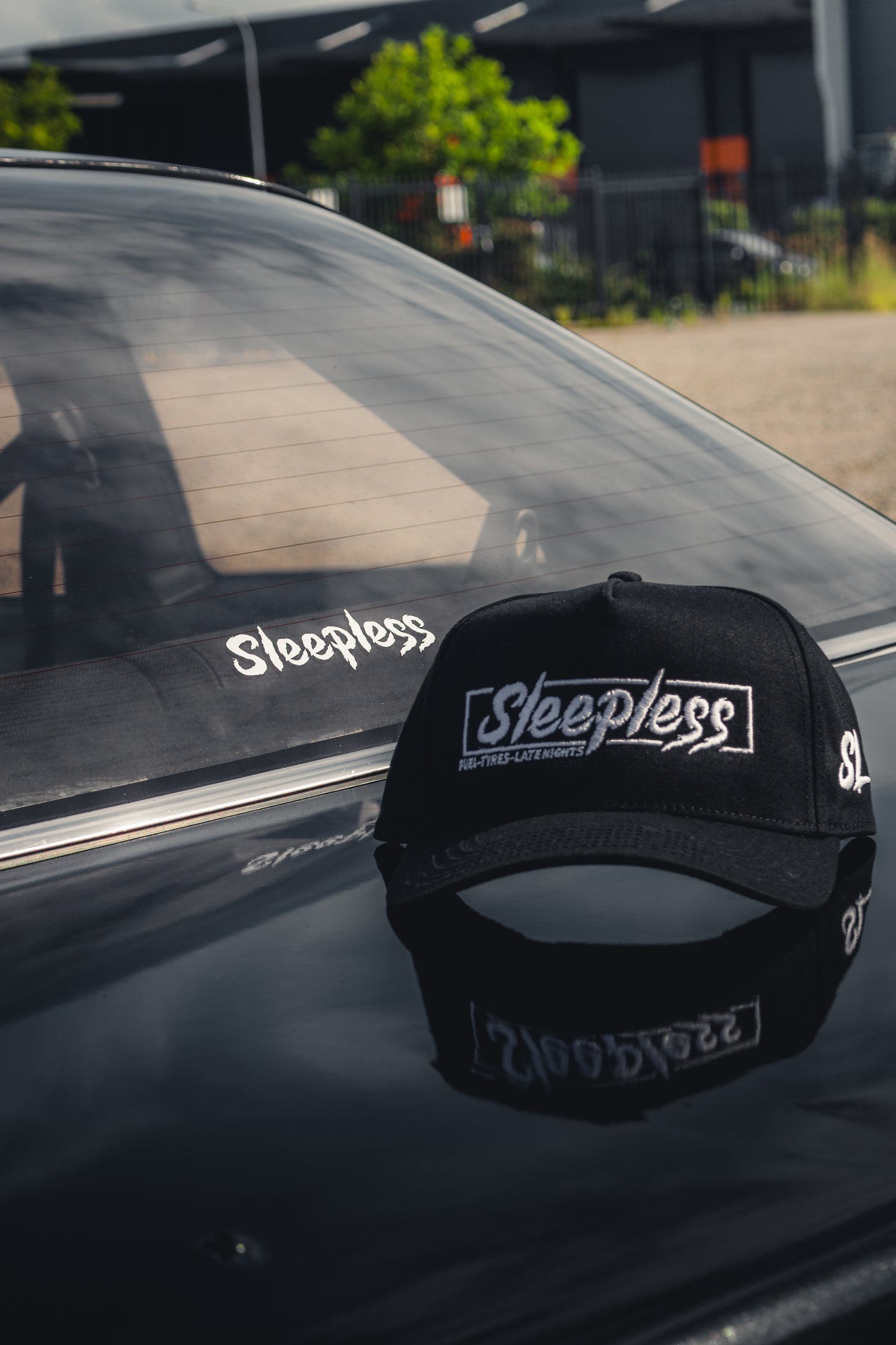 Sleepless Baseball Cap Black