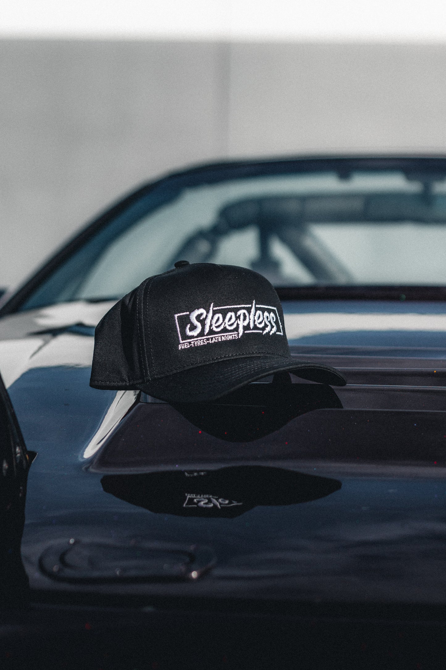 Sleepless Baseball Cap Black