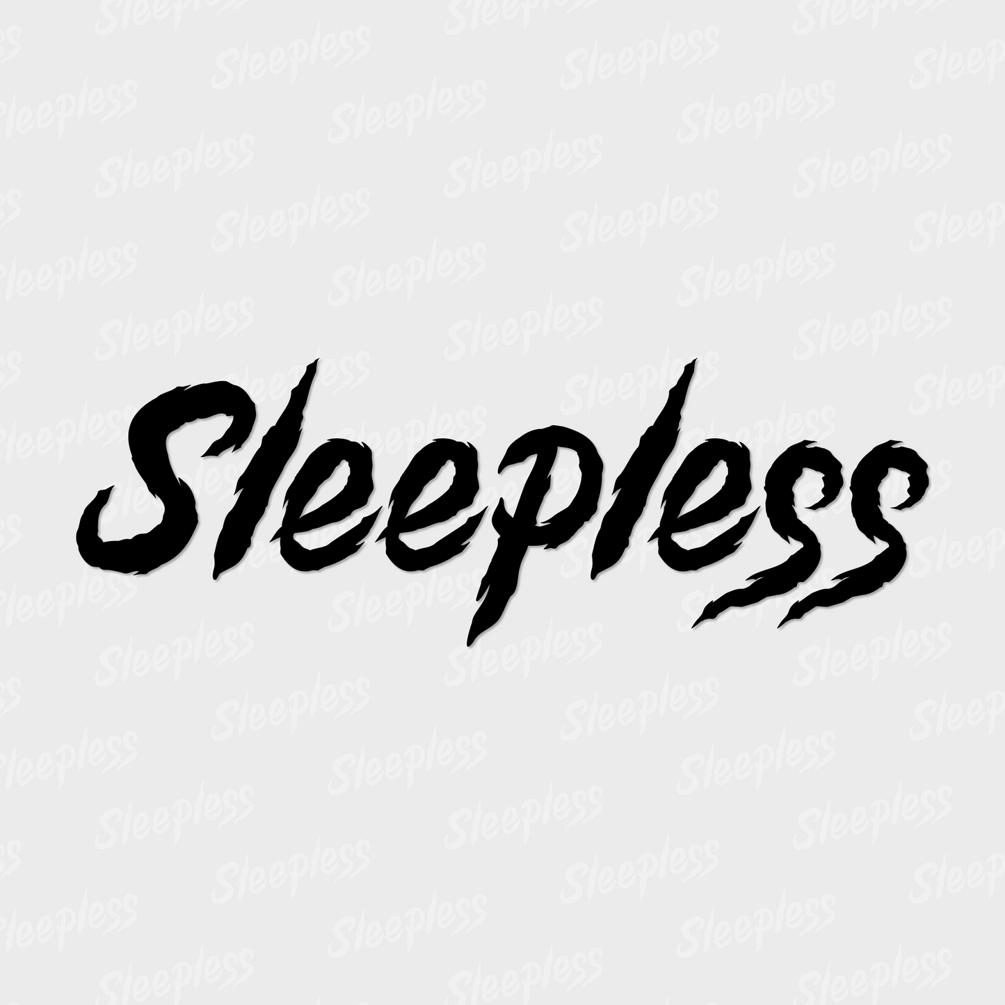 Sleepless Logo Sticker